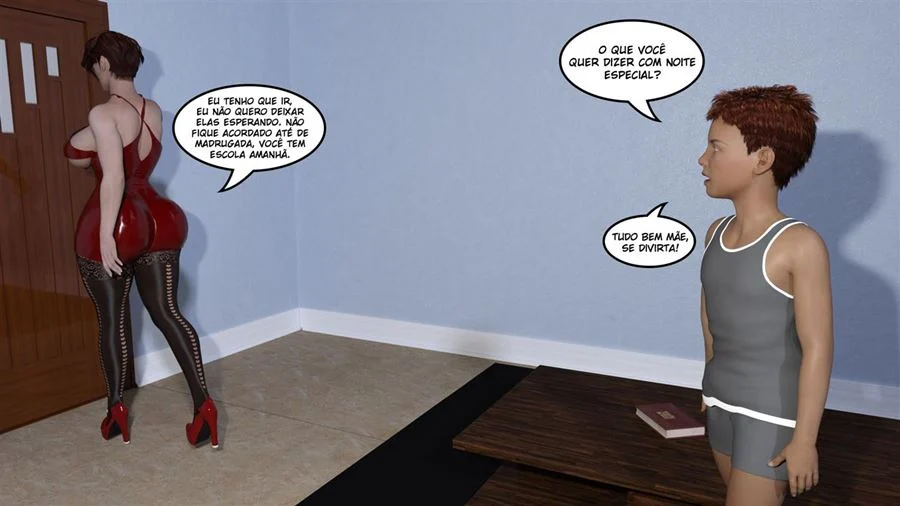 Quadrinhos Pornô: Amigos Online em Aventuras Sexuais Explícitas em 3D