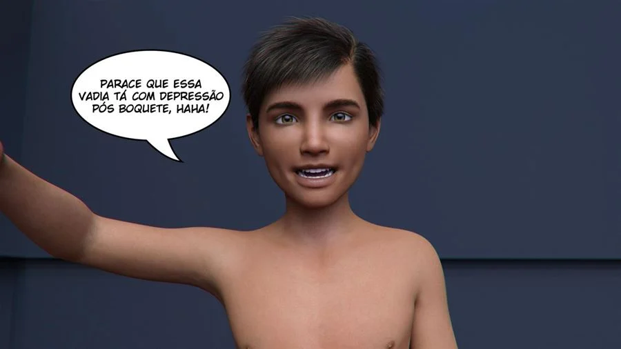 Quadrinhos Pornô: Amigos Online em Aventuras Sexuais Explícitas em 3D