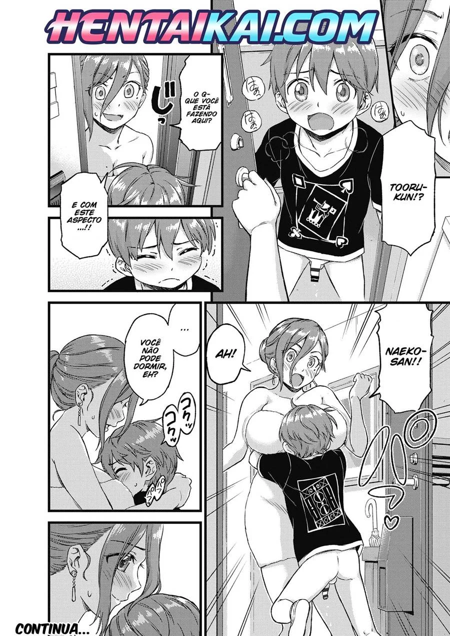 Verão com Peitos Gigantes: Hentai Suado em Quadrinhos Explícitos