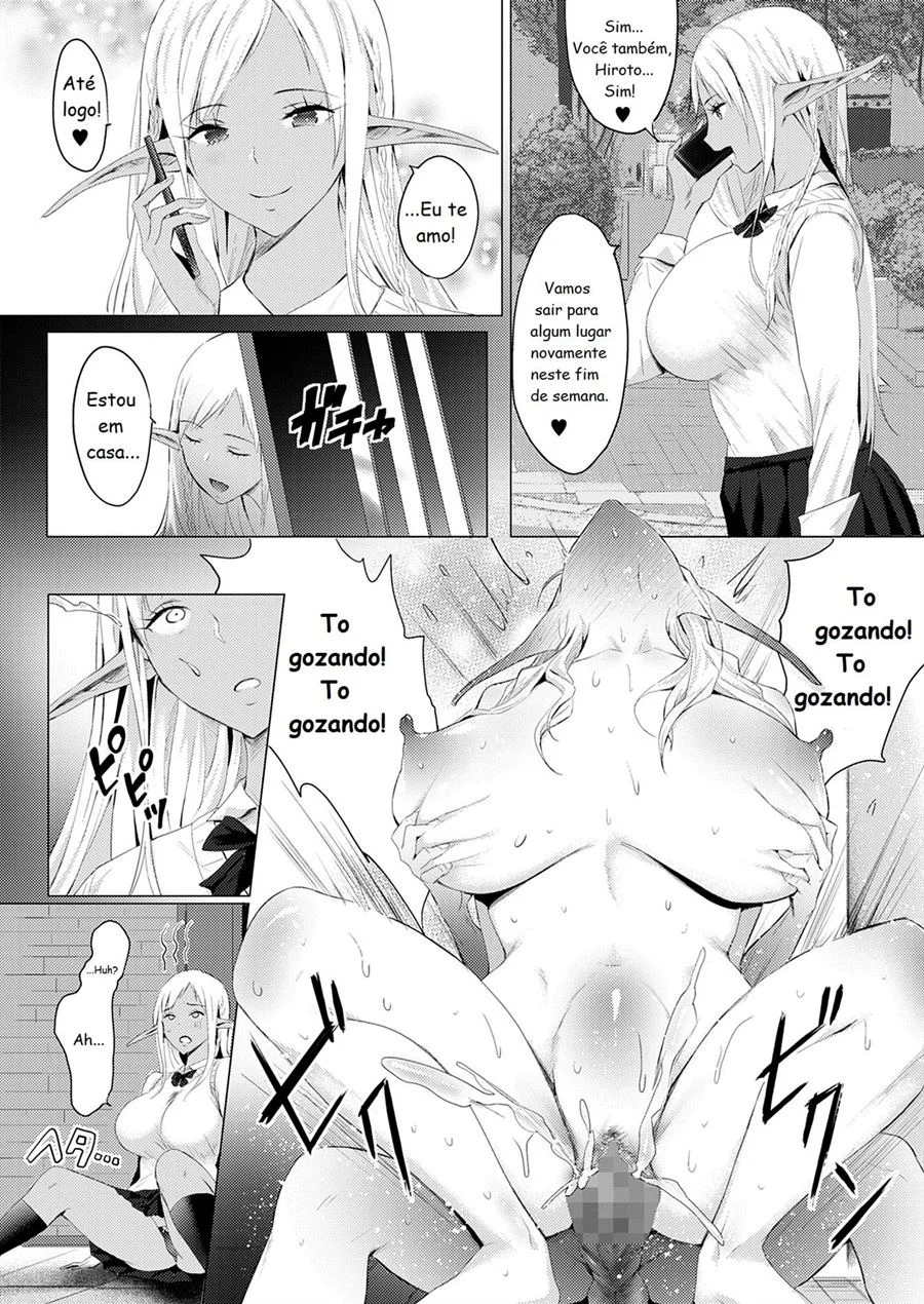 Elf mãe e filha escravizadas por orcs em cenas explícitas de dominação