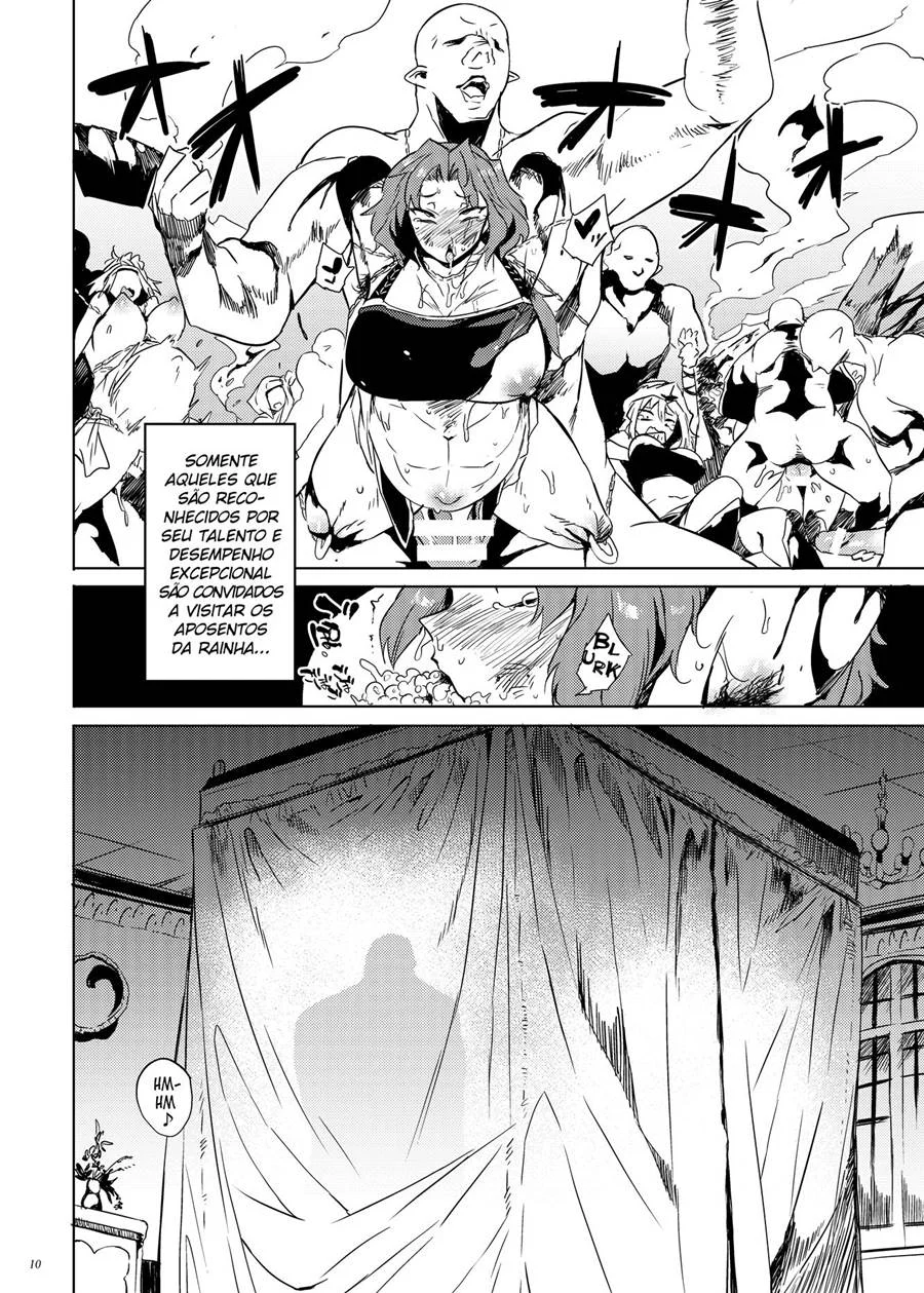 Fudendo a Princesa Orc: Quadrinhos de Sexo Explícito e Dominação Brutal