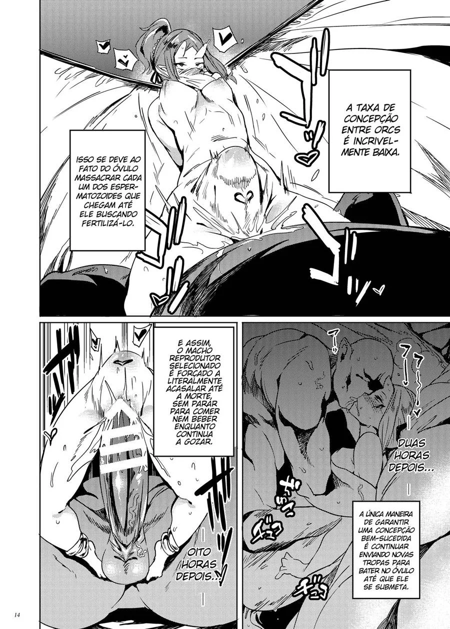 Fudendo a Princesa Orc: Quadrinhos de Sexo Explícito e Dominação Brutal