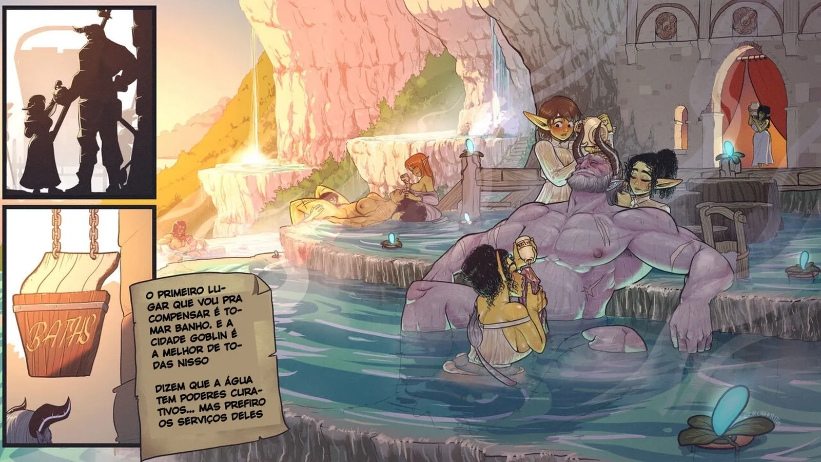 Segredos Lascivos e Obscenos da Cidade dos Goblins: Hentai Explícito