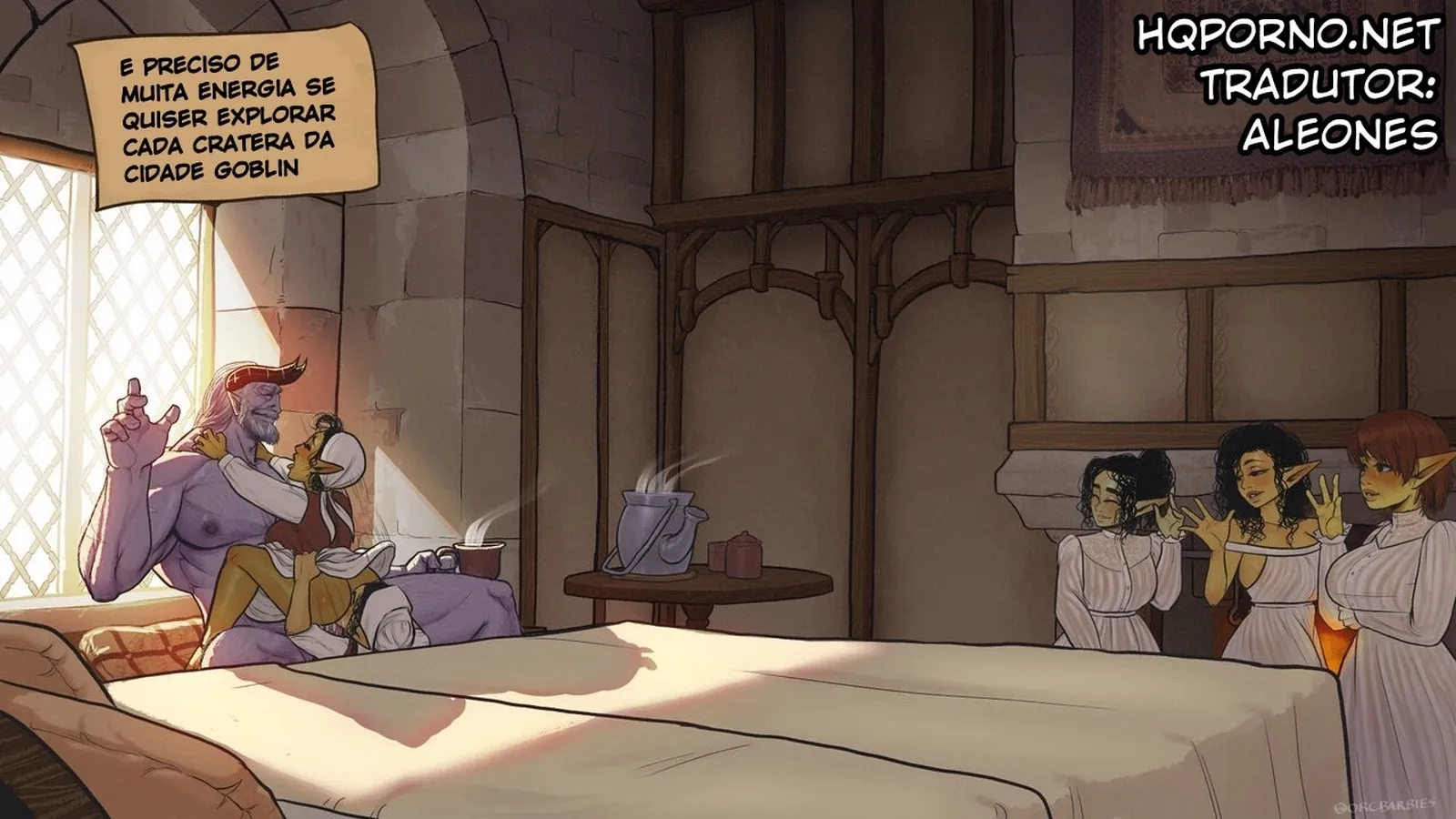 Segredos Lascivos e Obscenos da Cidade dos Goblins: Hentai Explícito