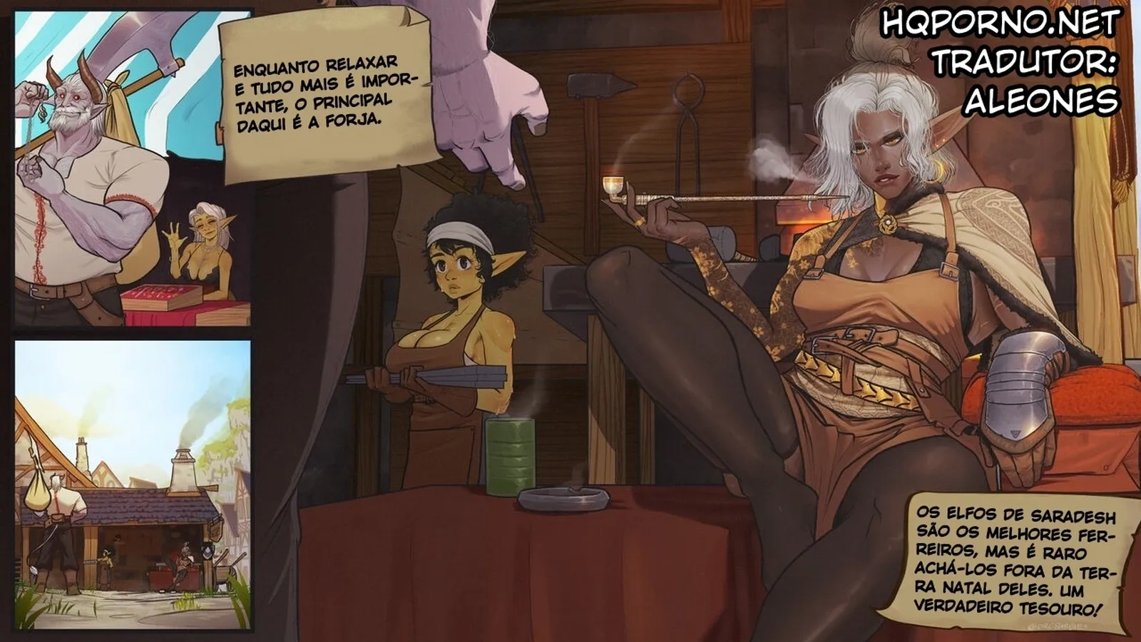 Segredos Lascivos e Obscenos da Cidade dos Goblins: Hentai Explícito