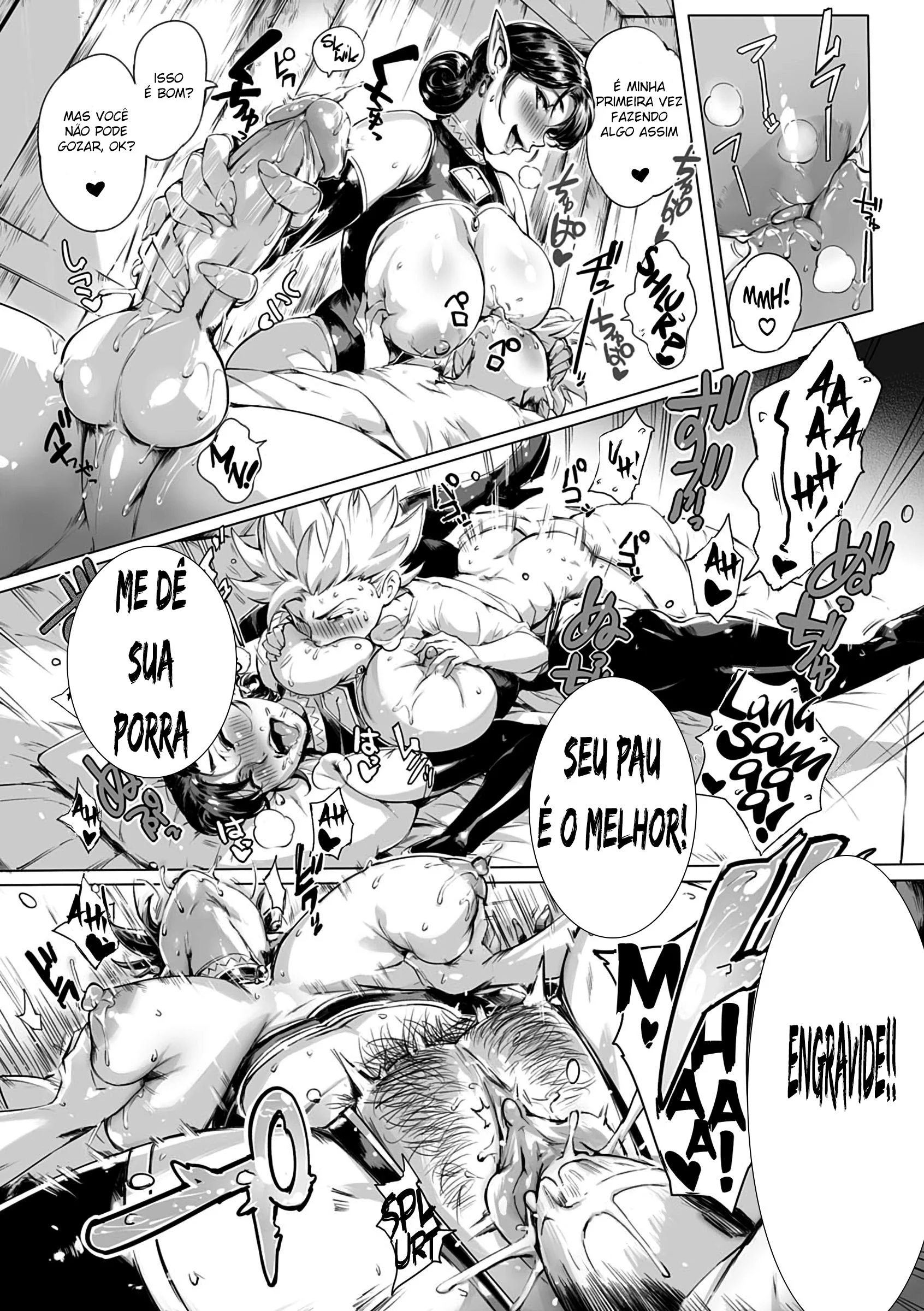 Explosões de Prazer Proibido: HQ Hentai Intenso e Sem Limites