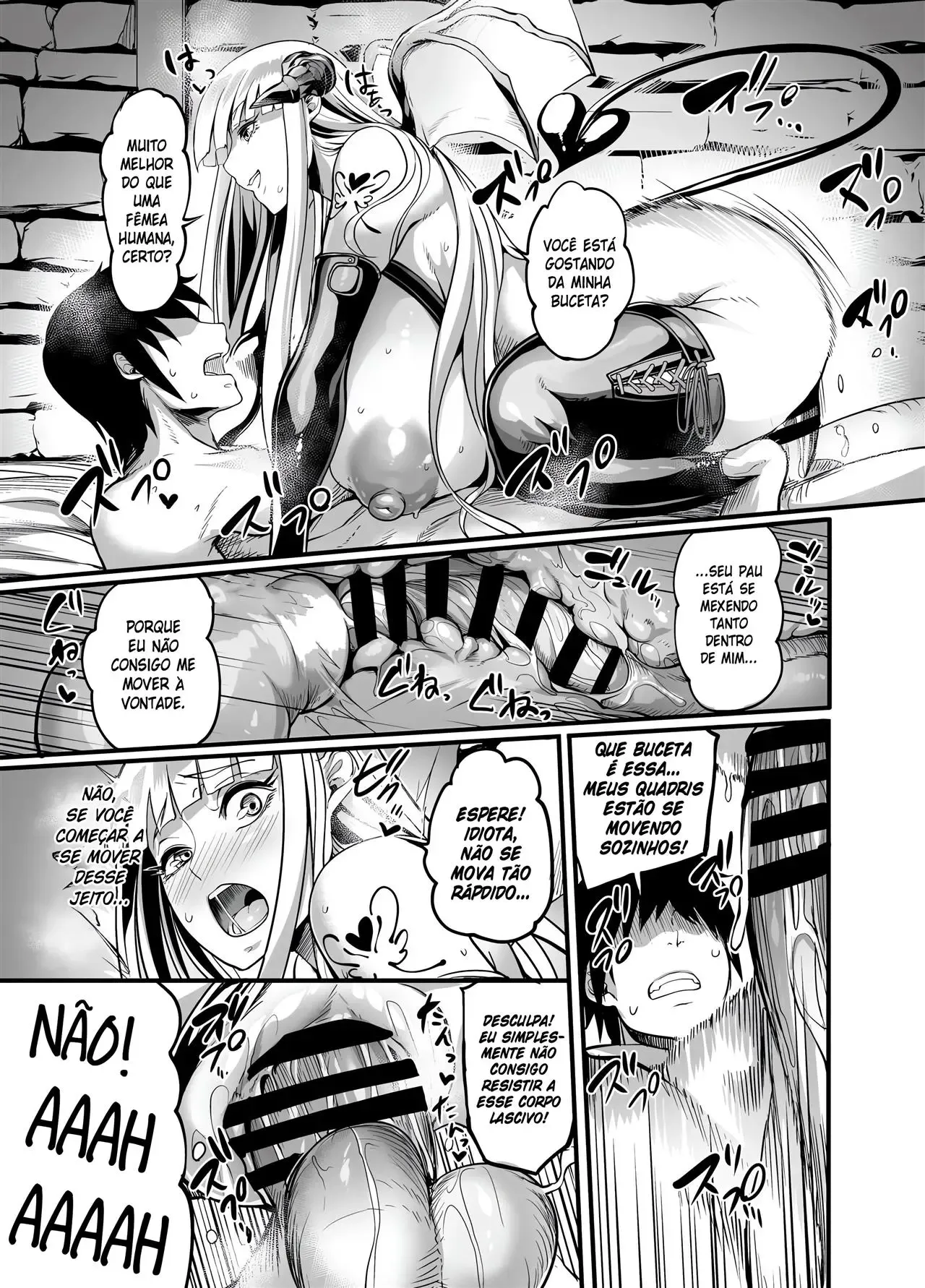 Orgasmos Submisso: Succubus Te Domina em Hentai Explícito