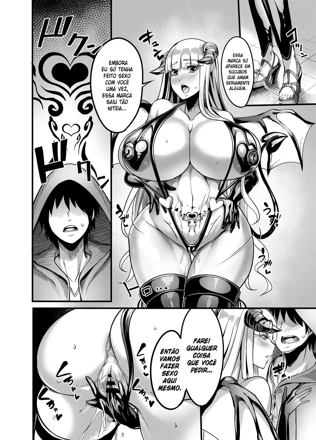 Orgasmos Submisso: Succubus Te Domina em Hentai Explícito