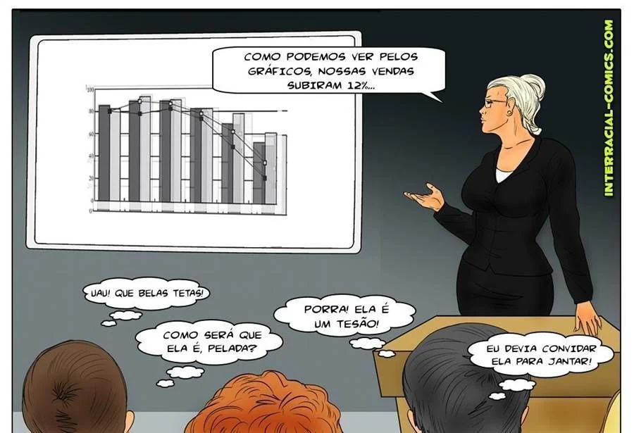 Orgia Selvagem em Chicago: HQ Hentai com Sexo Explícito e Interracial