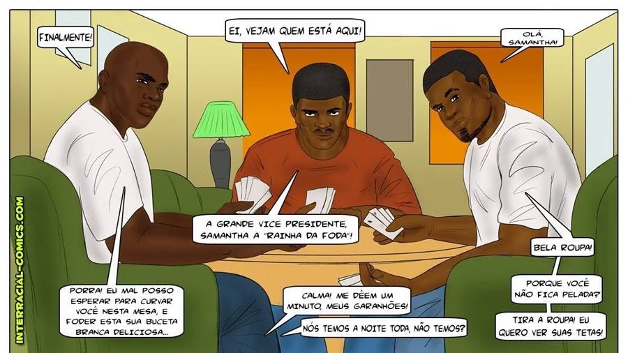 Orgia Selvagem em Chicago: HQ Hentai com Sexo Explícito e Interracial