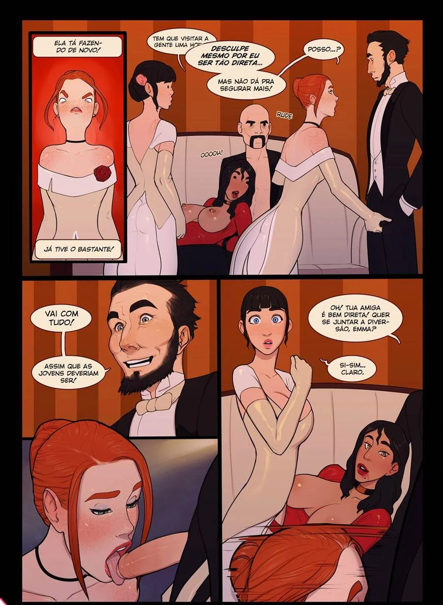 Orgias Explícitas - Quadrinhos Proibidos de Sexo Anal com Gostosas