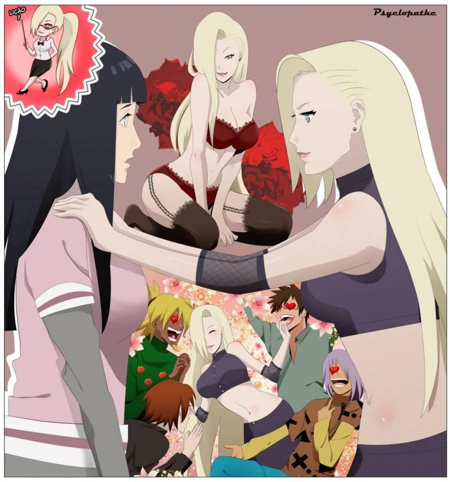 Despedida de Solteiro com Suruba de Konoha: Naruto e as Kage na Folia Explícita