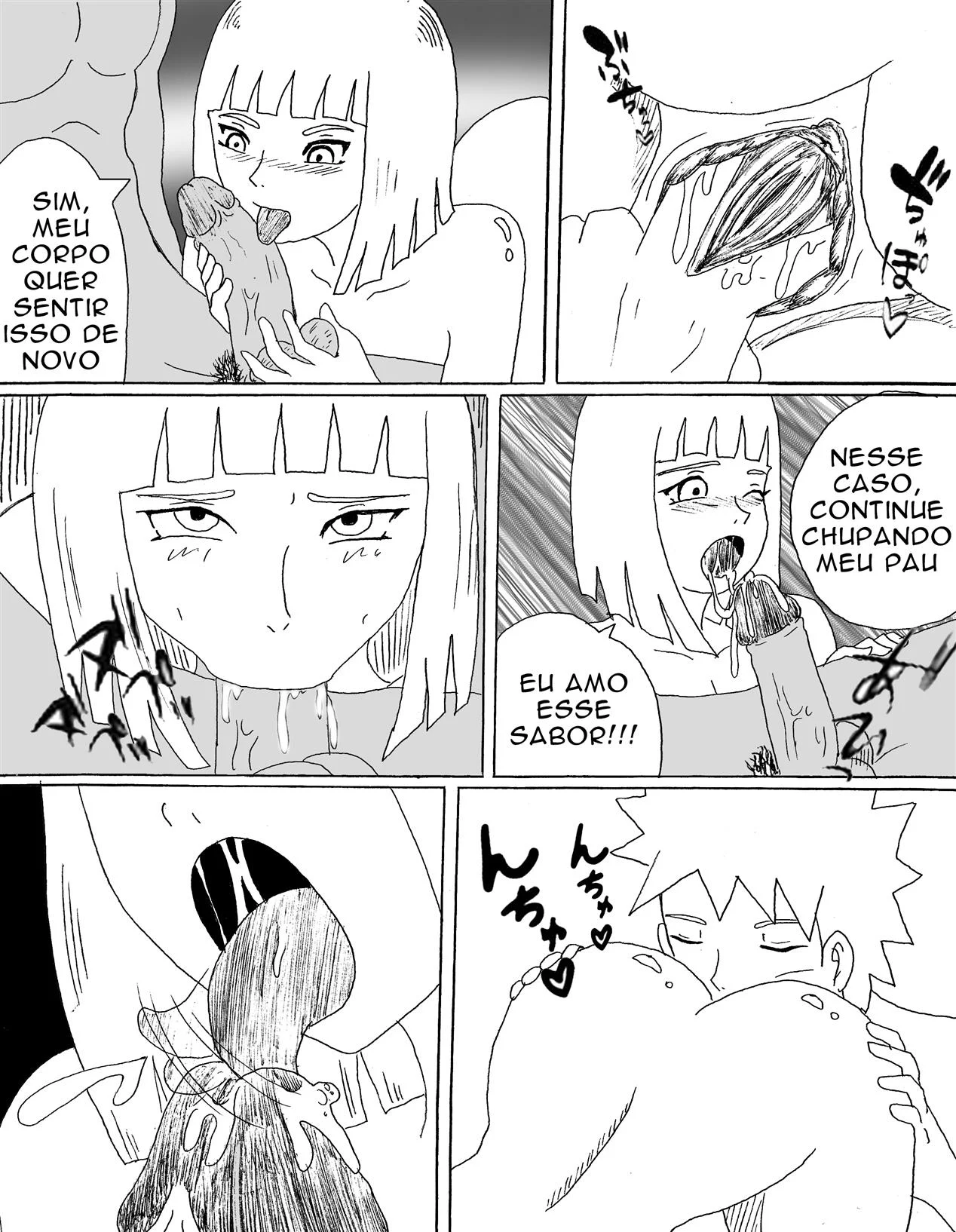 Exploração Proibida de Samui: Sexo Explicito com os Amigos de Naruto