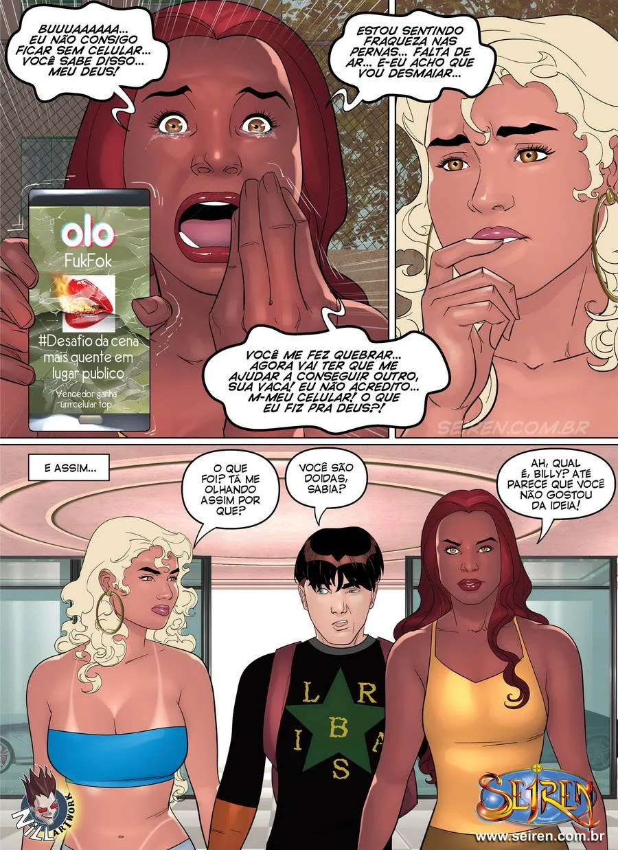 A Cadelinha Faminta 2: Quadrinhos Proibidos de Fodas Selvagens