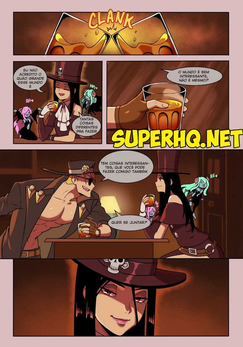 Tesão das Raposas em HQ: Pornografia Explícita em Quadrinhos Eróticos