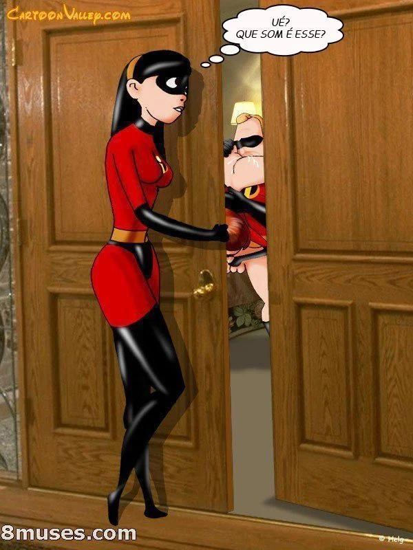 Hentai Explícito da Família Incrível: Papai Metendo Gostoso na Mamãe