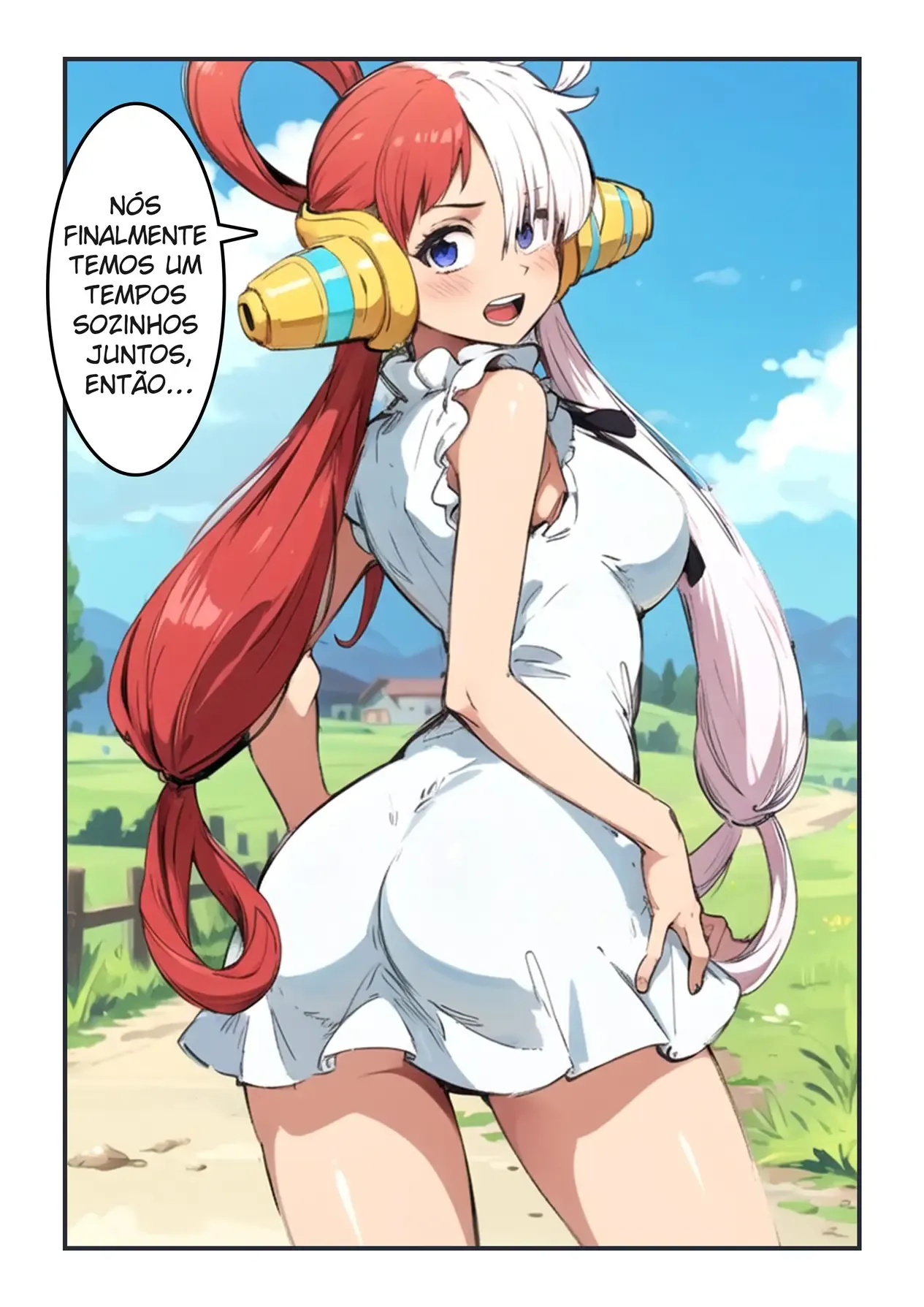 Aventuras Eróticas de Luffy e Uta: Sexo Explícito no Mundo de One Piece