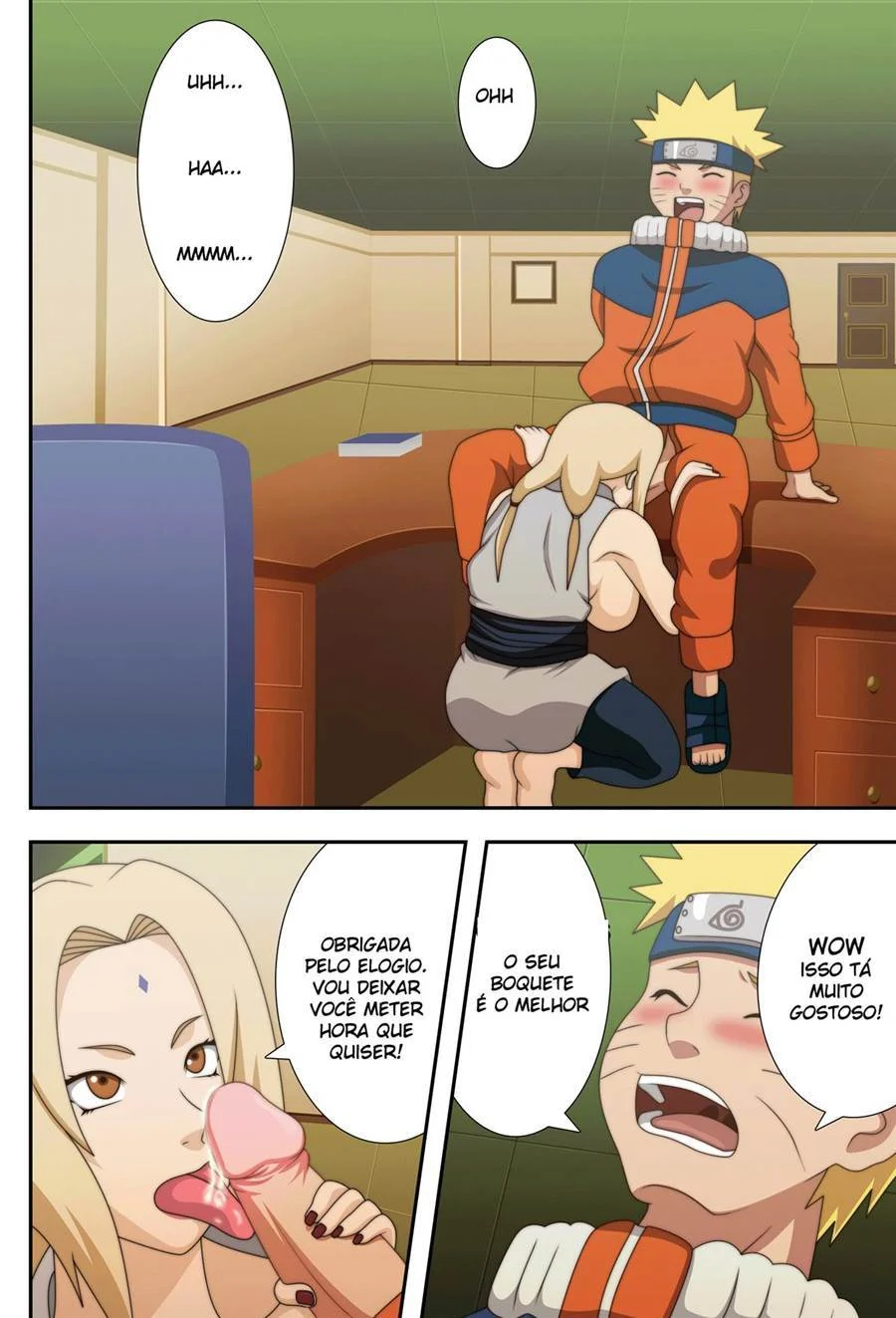 Peitos Gigantes da Tsunade: Sexo Explícito nos Quadrinhos de Naruto