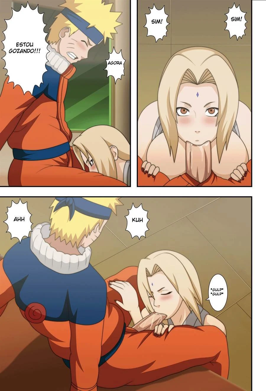 Peitos Gigantes da Tsunade: Sexo Explícito nos Quadrinhos de Naruto