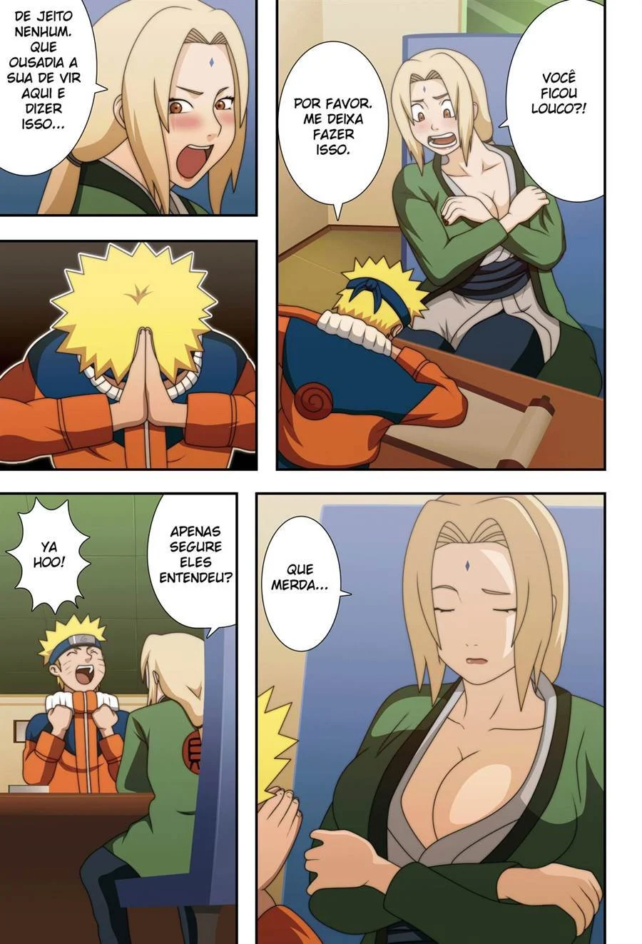 Peitos Gigantes da Tsunade: Sexo Explícito nos Quadrinhos de Naruto