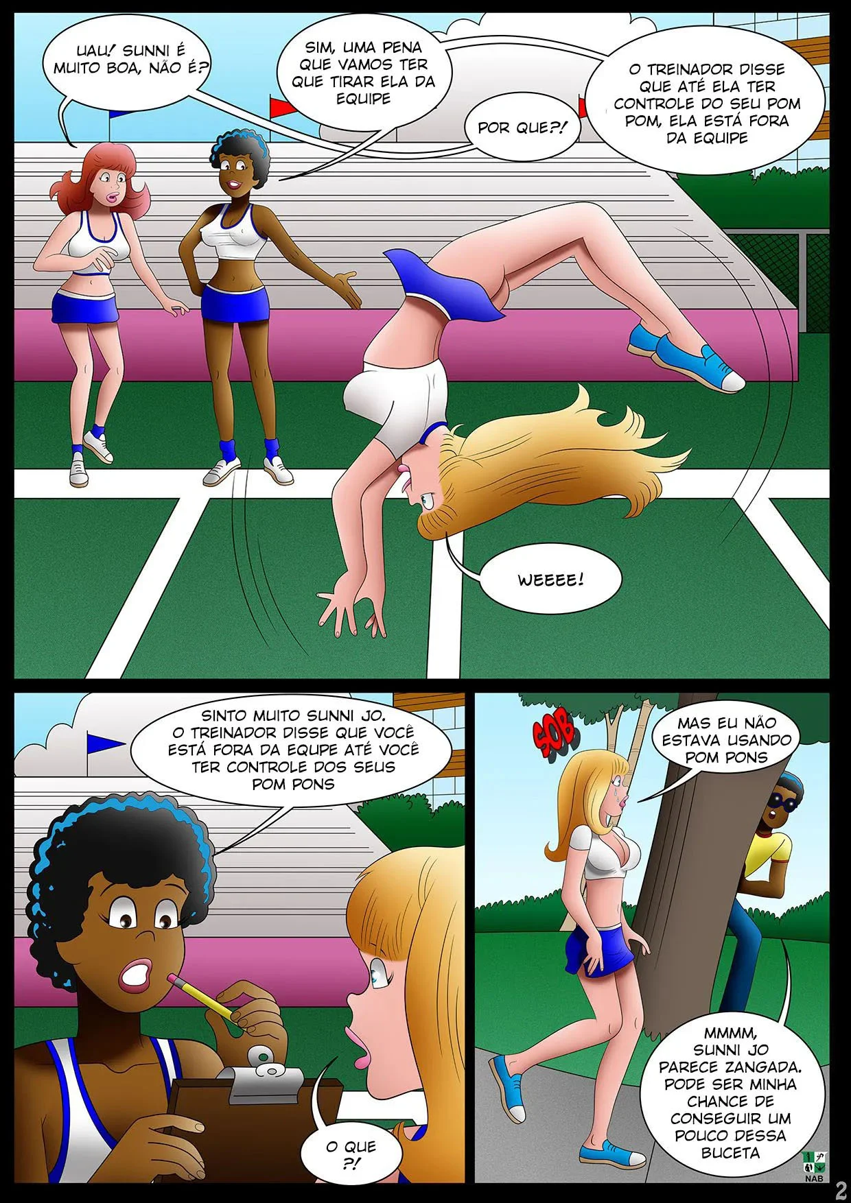 As Pomadas da Sunni Jo: Fodas Quentes no Vestiário