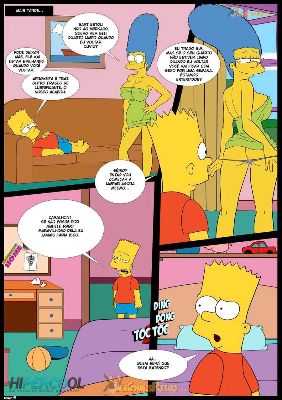 Descontrole Animado: Os Simpsons numa Noite de Safadeza Explícita