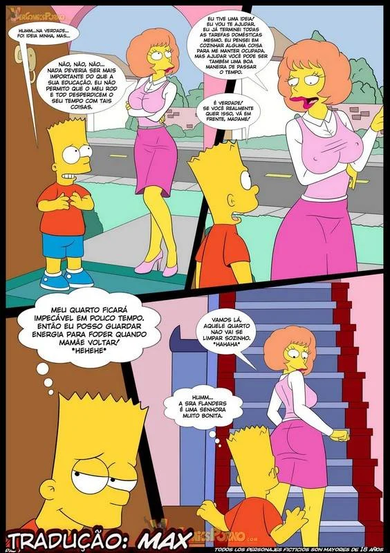 Simpsons Transam com Tesão Insano: Quadrinhos Eróticos e Sexo Obsceno