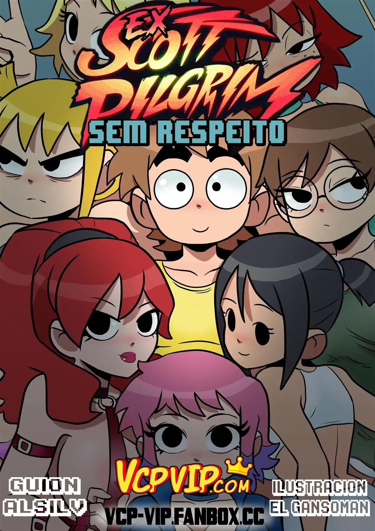 Hentai Explícito: Scott e Suas Fantasias Sexuais em Quadrinhos Obscenos