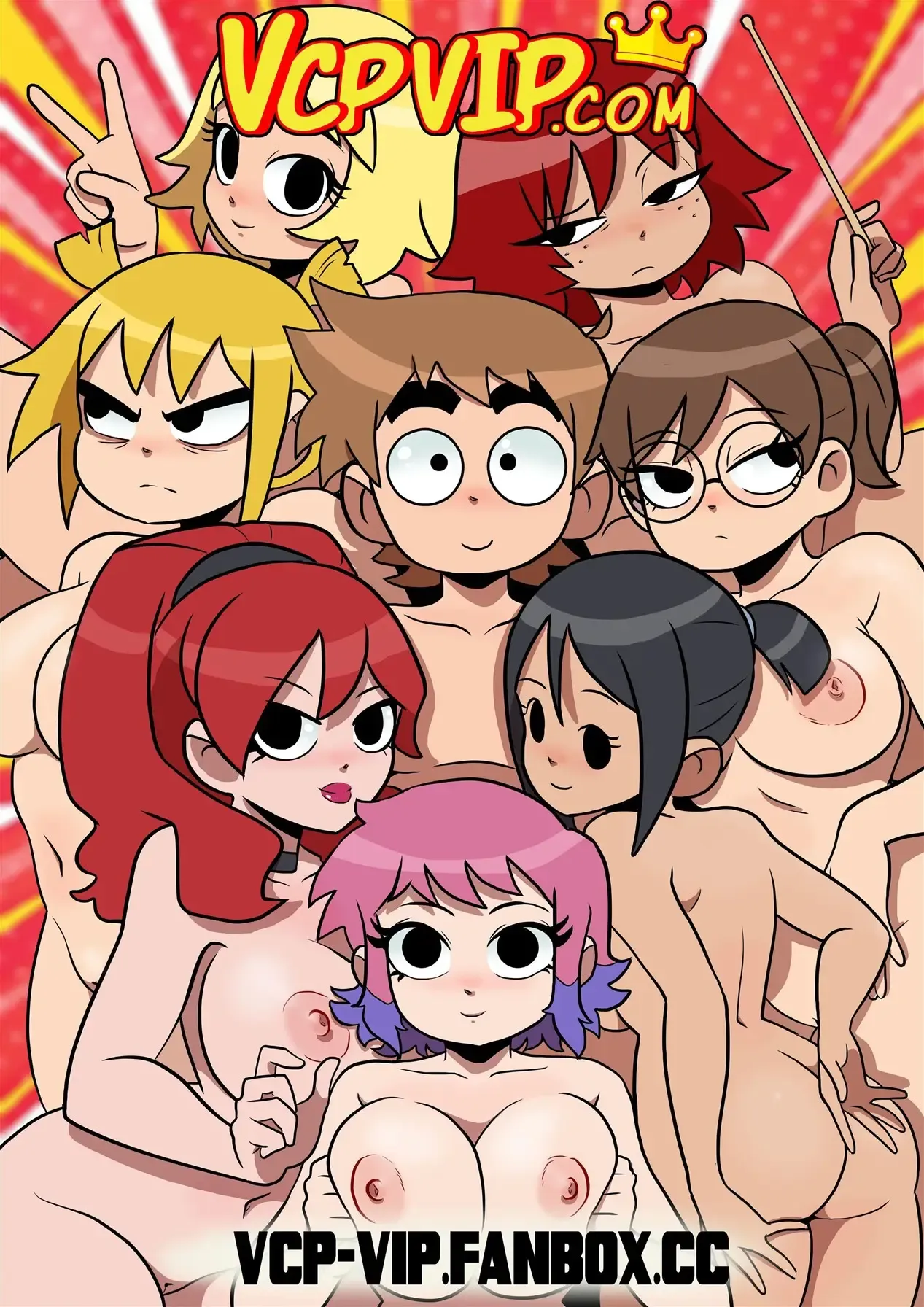 Hentai Explícito: Scott e Suas Fantasias Sexuais em Quadrinhos Obscenos