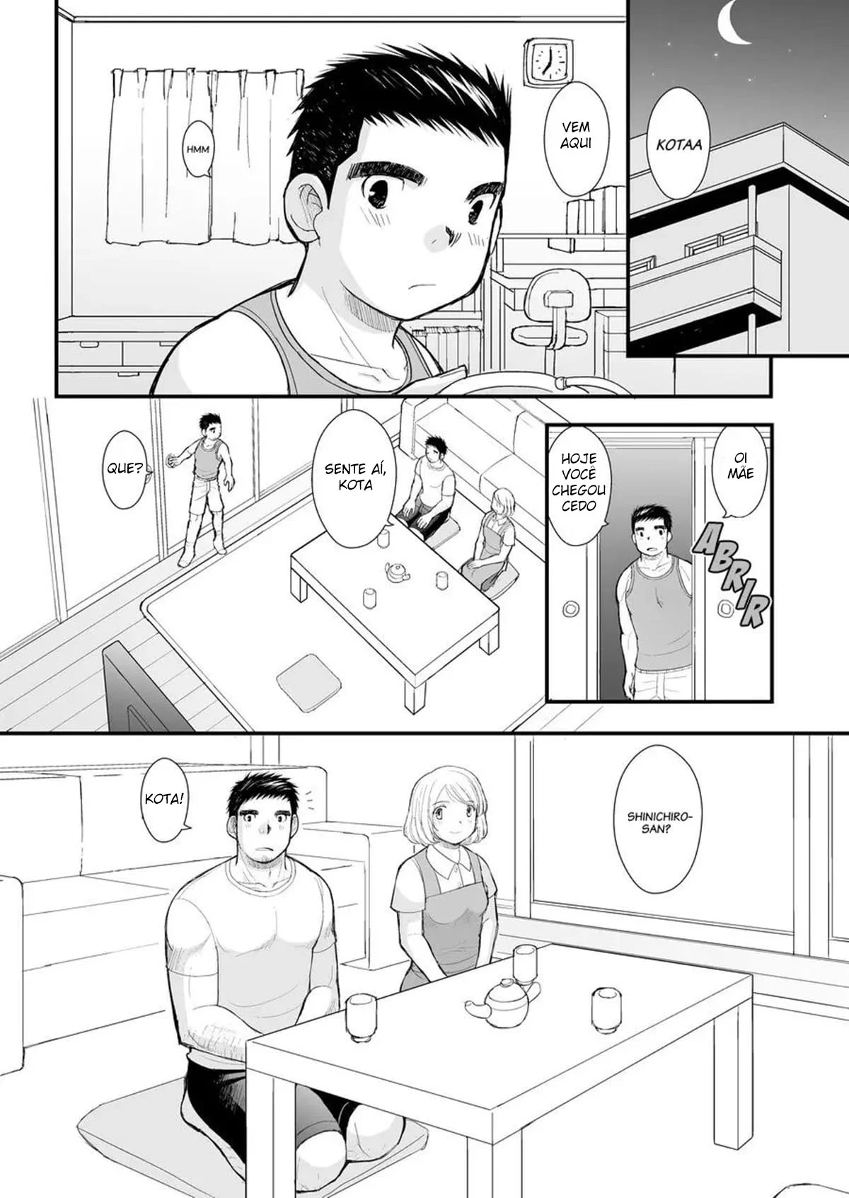 Delícia Explícita: Takoyakis Picantes com Shinichiro em Yaoi Ardente