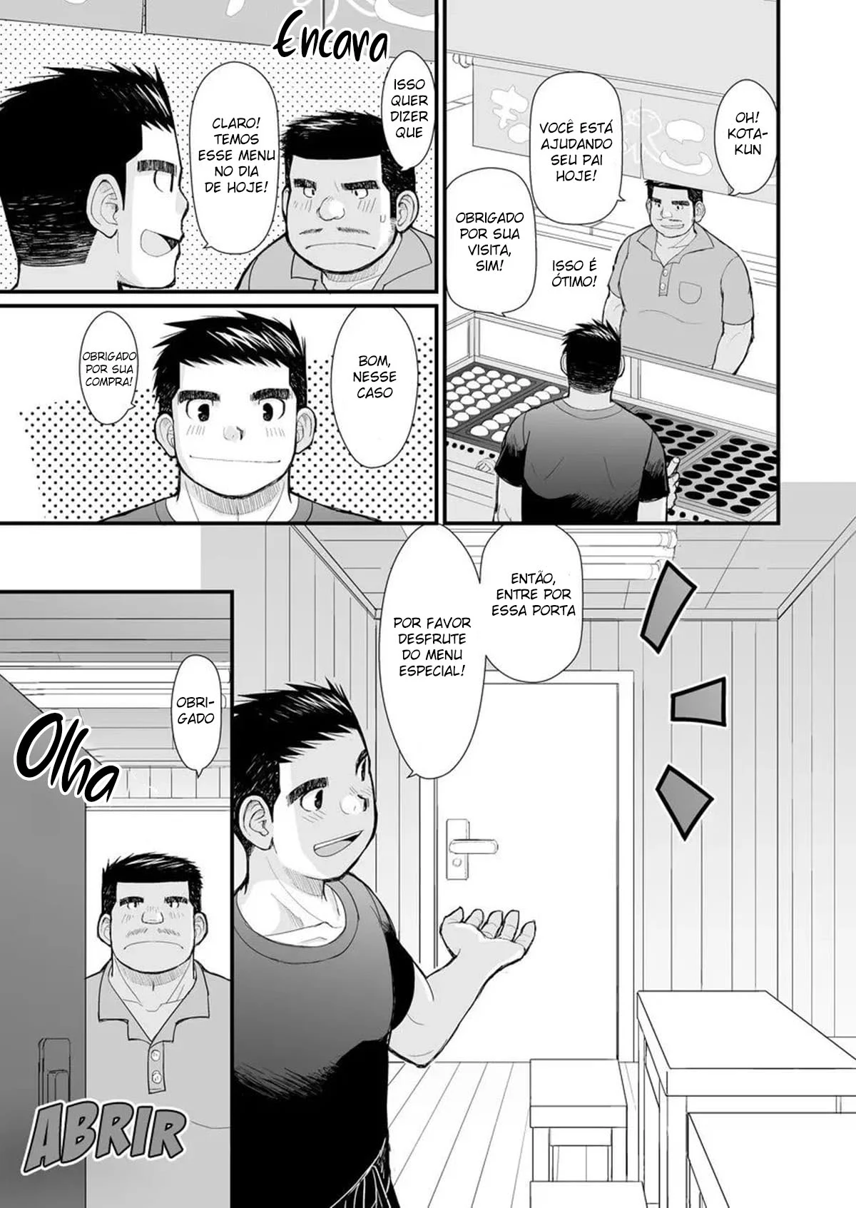 Delícia Explícita: Takoyakis Picantes com Shinichiro em Yaoi Ardente