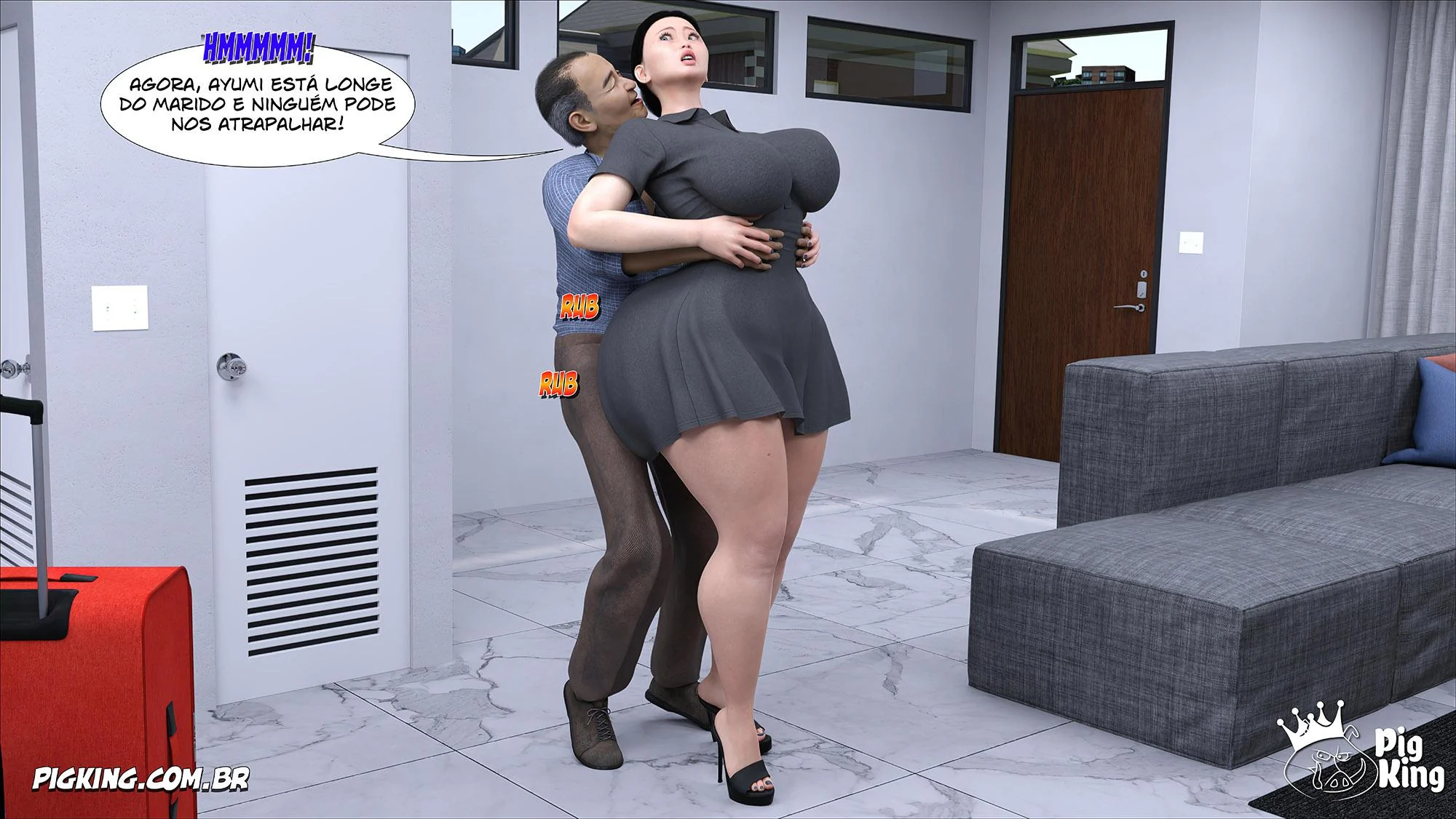 Maridos Submisso da Família Kobayashi: Traição Proibida e Fetiches