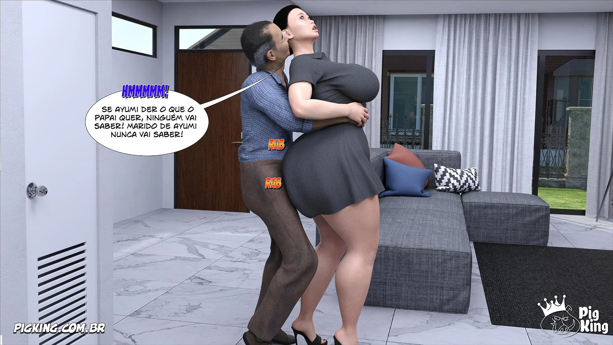 Maridos Submisso da Família Kobayashi: Traição Proibida e Fetiches