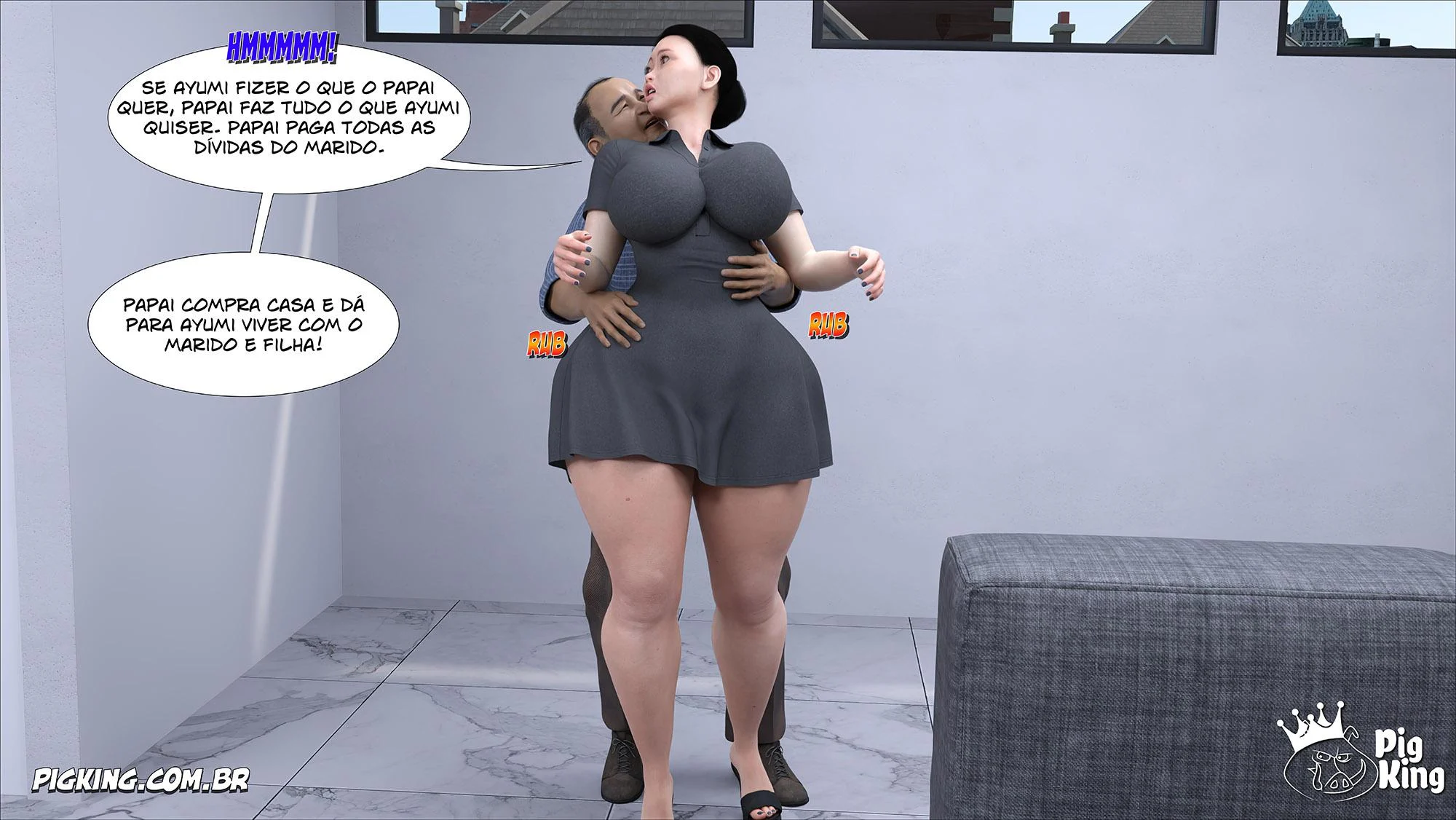 Maridos Submisso da Família Kobayashi: Traição Proibida e Fetiches