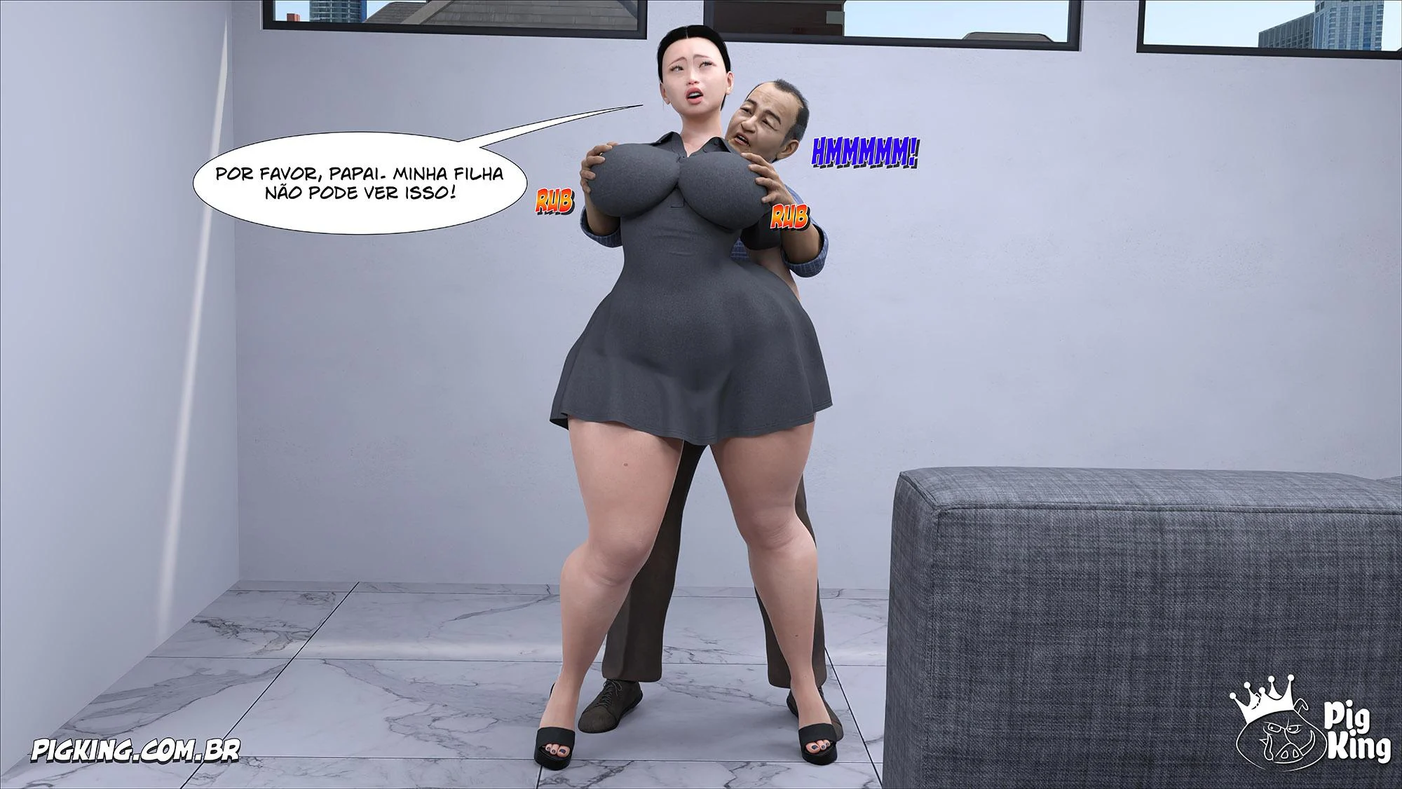 Maridos Submisso da Família Kobayashi: Traição Proibida e Fetiches