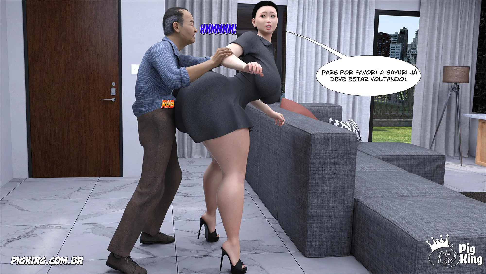 Maridos Submisso da Família Kobayashi: Traição Proibida e Fetiches