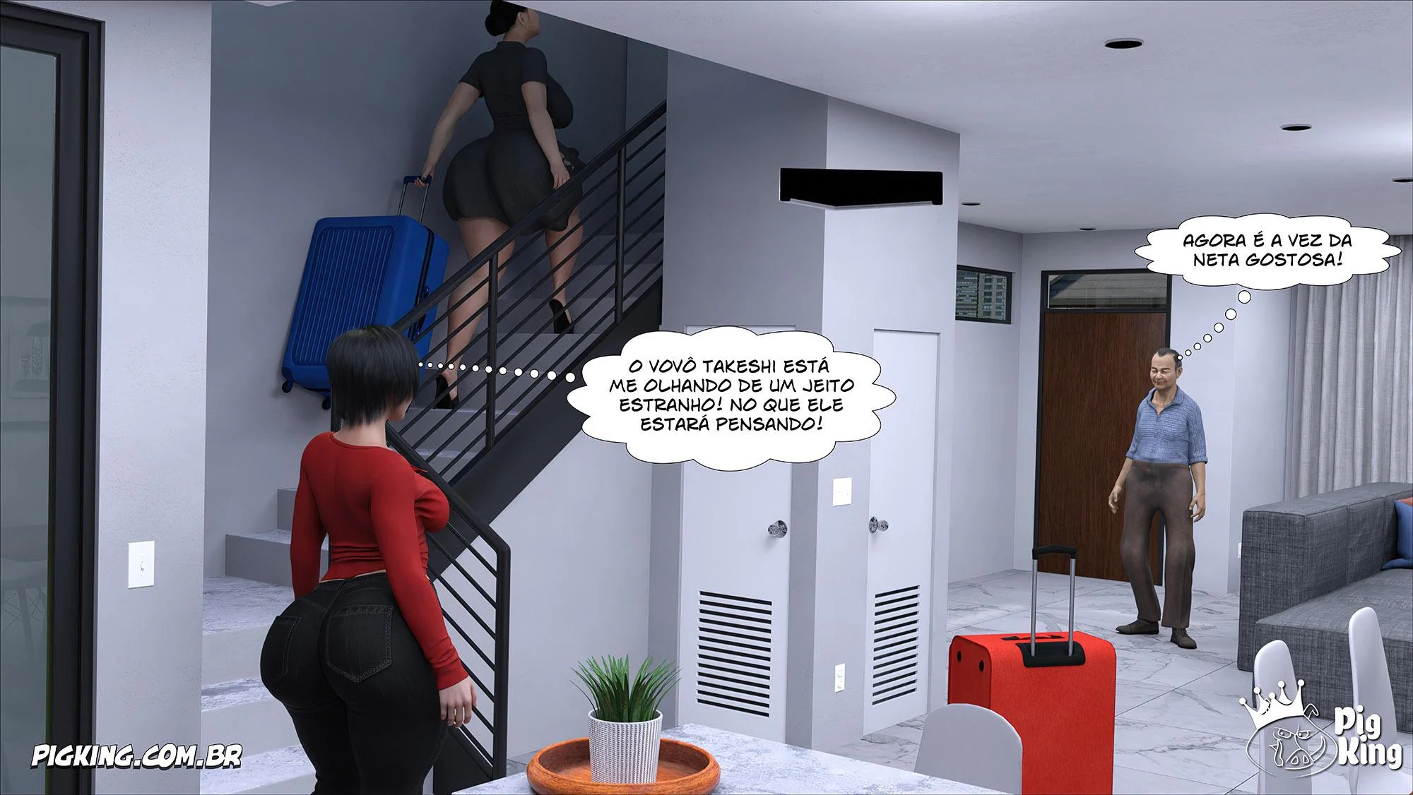 Maridos Submisso da Família Kobayashi: Traição Proibida e Fetiches