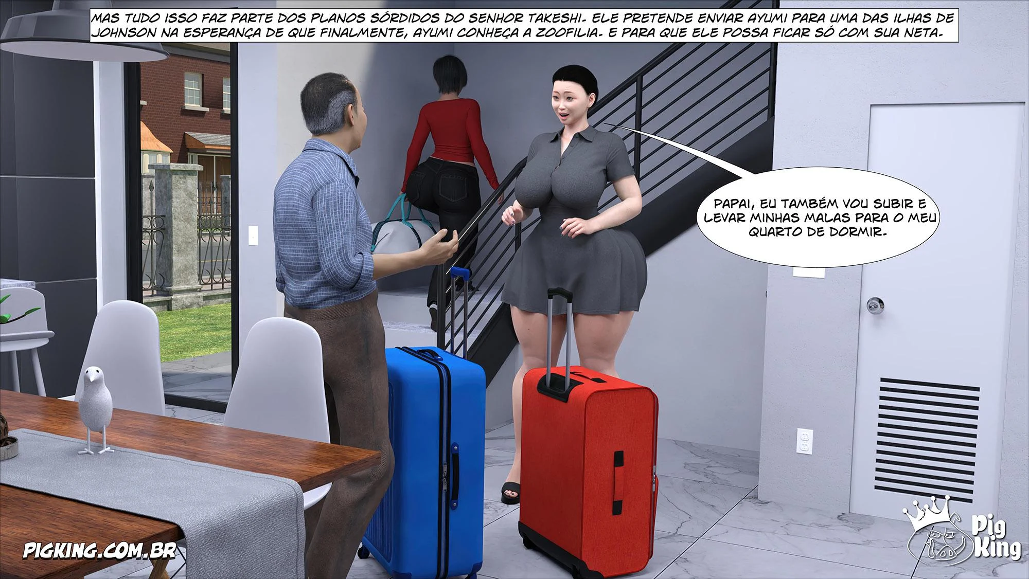 Maridos Submisso da Família Kobayashi: Traição Proibida e Fetiches