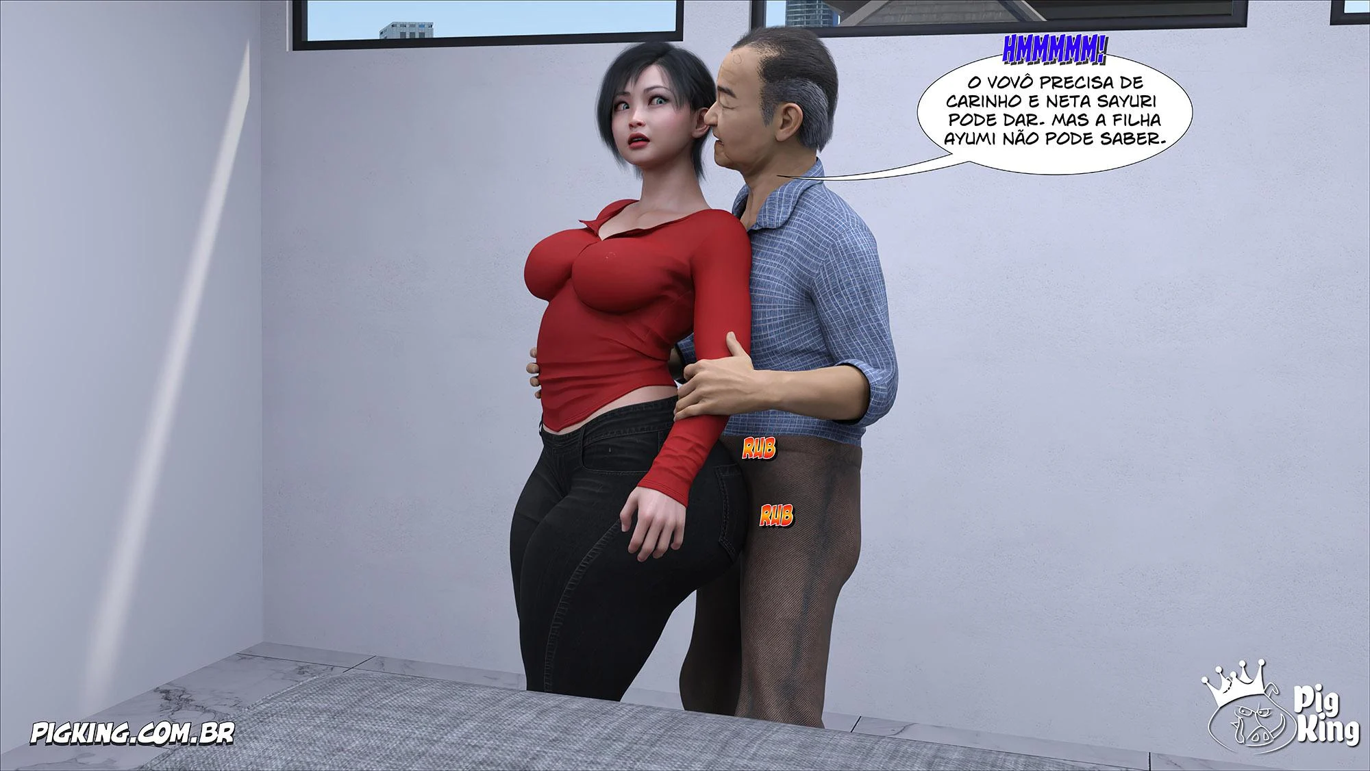 Maridos Submisso da Família Kobayashi: Traição Proibida e Fetiches