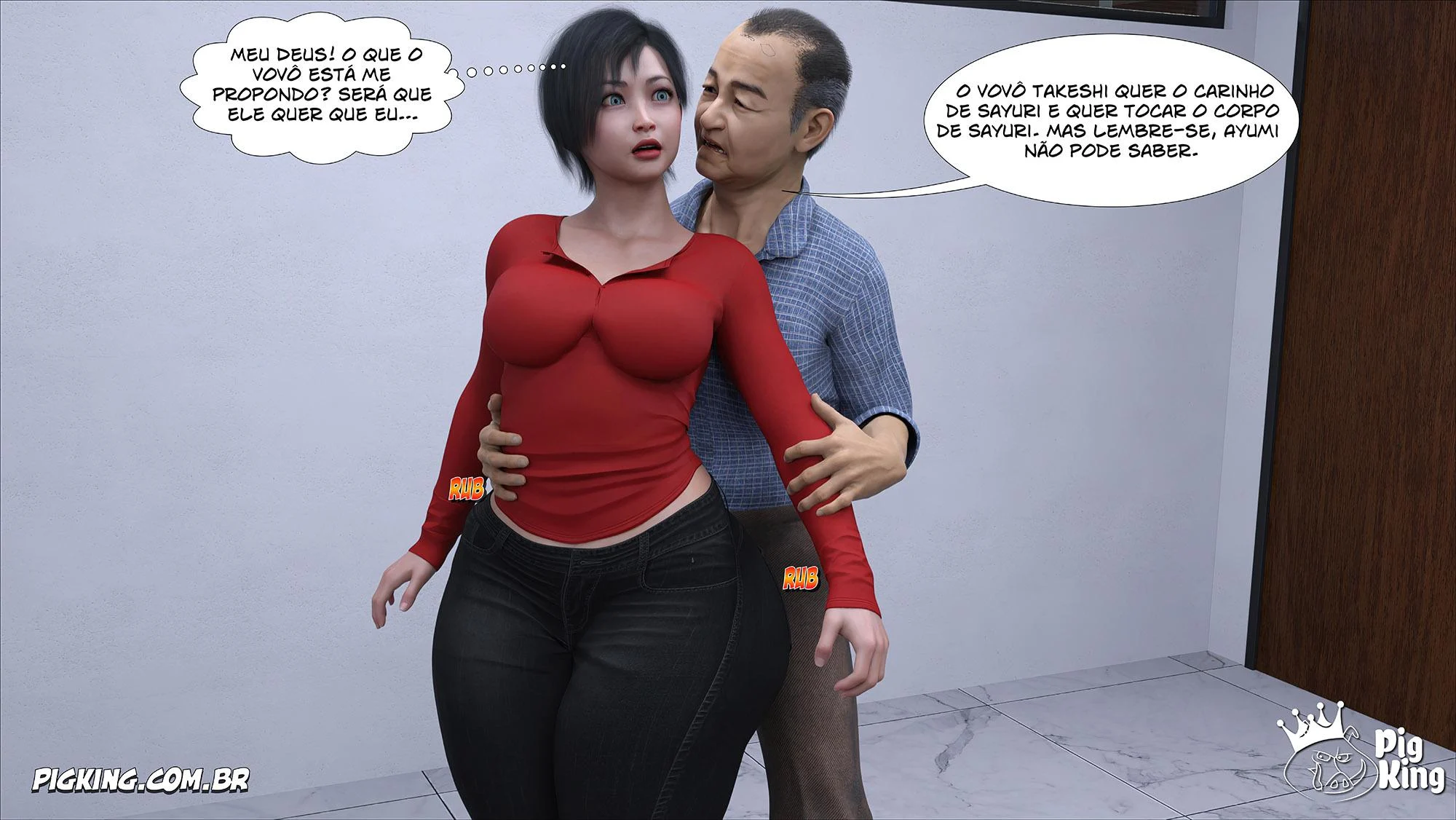 Maridos Submisso da Família Kobayashi: Traição Proibida e Fetiches