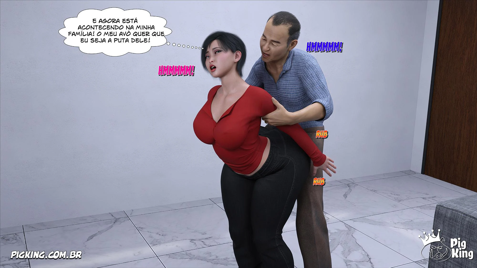 Maridos Submisso da Família Kobayashi: Traição Proibida e Fetiches