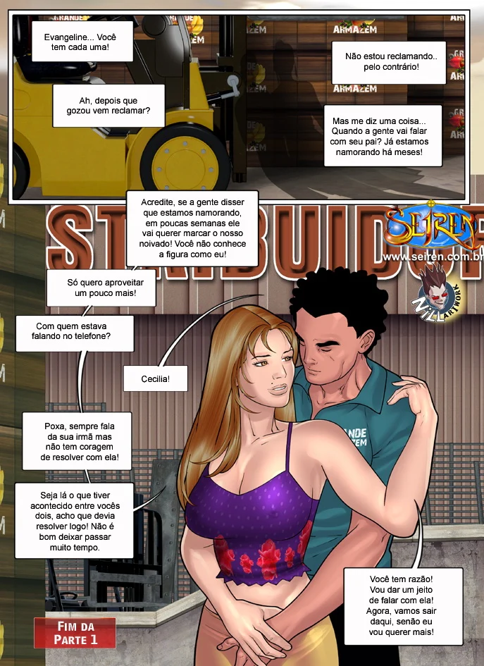 Sedução Explícita: Quadrinhos Eróticos para Adultos com Cenas Intensas de Sexo