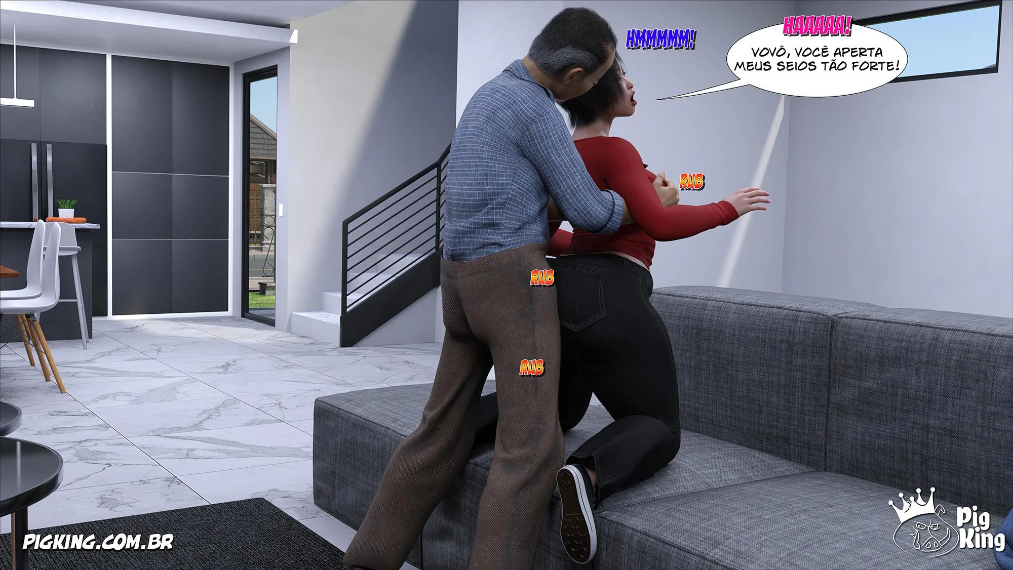 Safadeza da Família Kobayashi: Hentai 3D Explícito e Picante