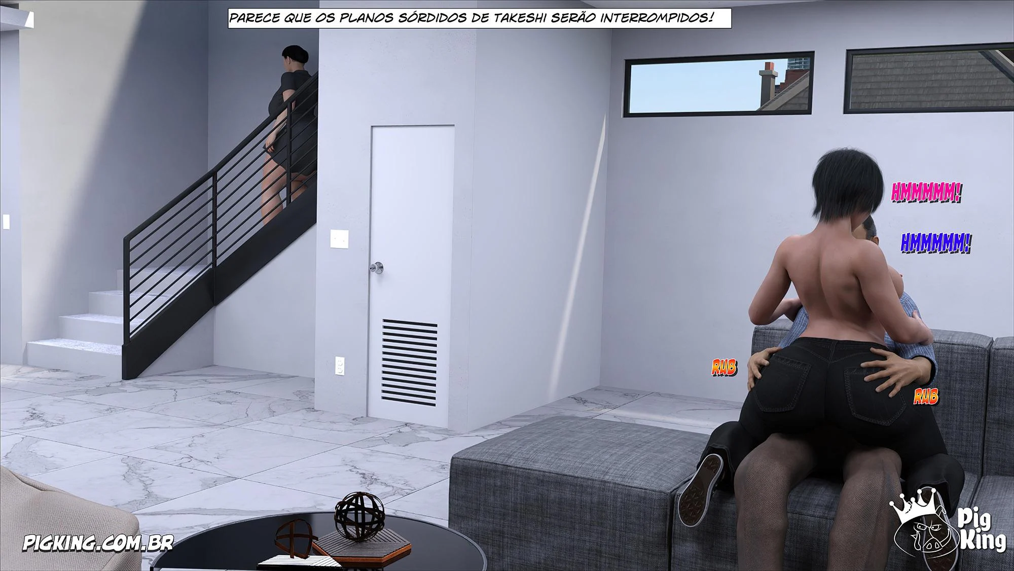 Safadeza da Família Kobayashi: Hentai 3D Explícito e Picante