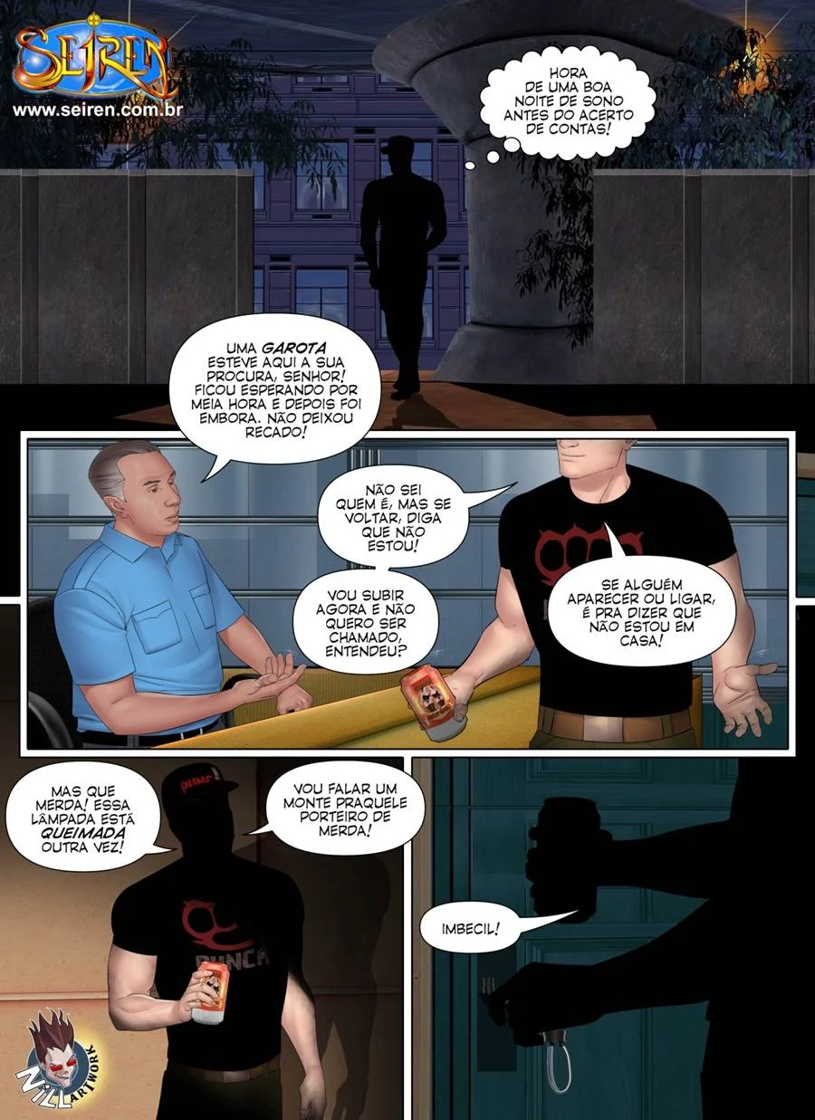 Nova Chance Proibida: Foda Violenta e Forçada em HQ Quente