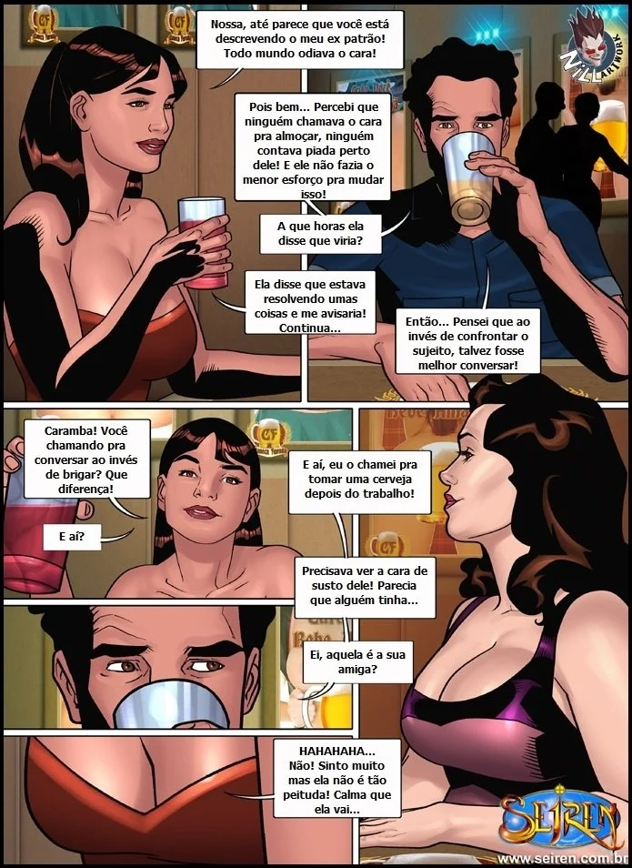Explorações Proibidas de Seiren: Quadrinhos Eróticos com Cenas Arrepiantes
