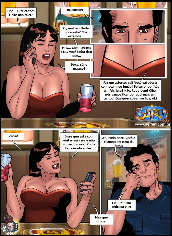 Explorações Proibidas de Seiren: Quadrinhos Eróticos com Cenas Arrepiantes
