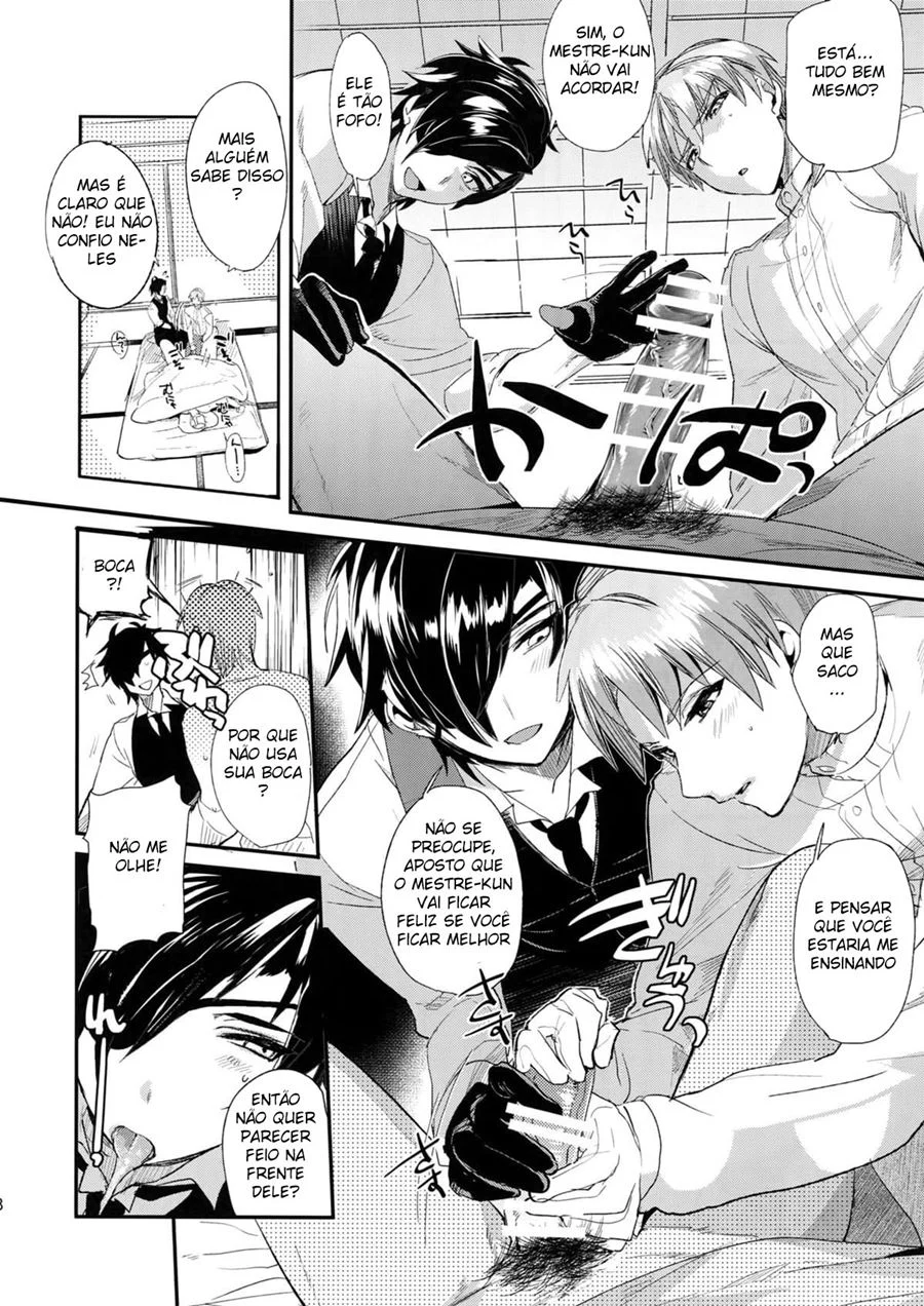 Sexo Explícito entre Homens: HQ Erótica de Dominância e Submissão