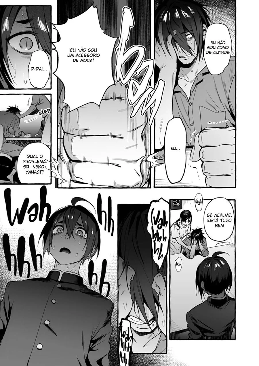 De Quatro para o Meu Padrasto Cachorro - Yaoi Explícito em HQ