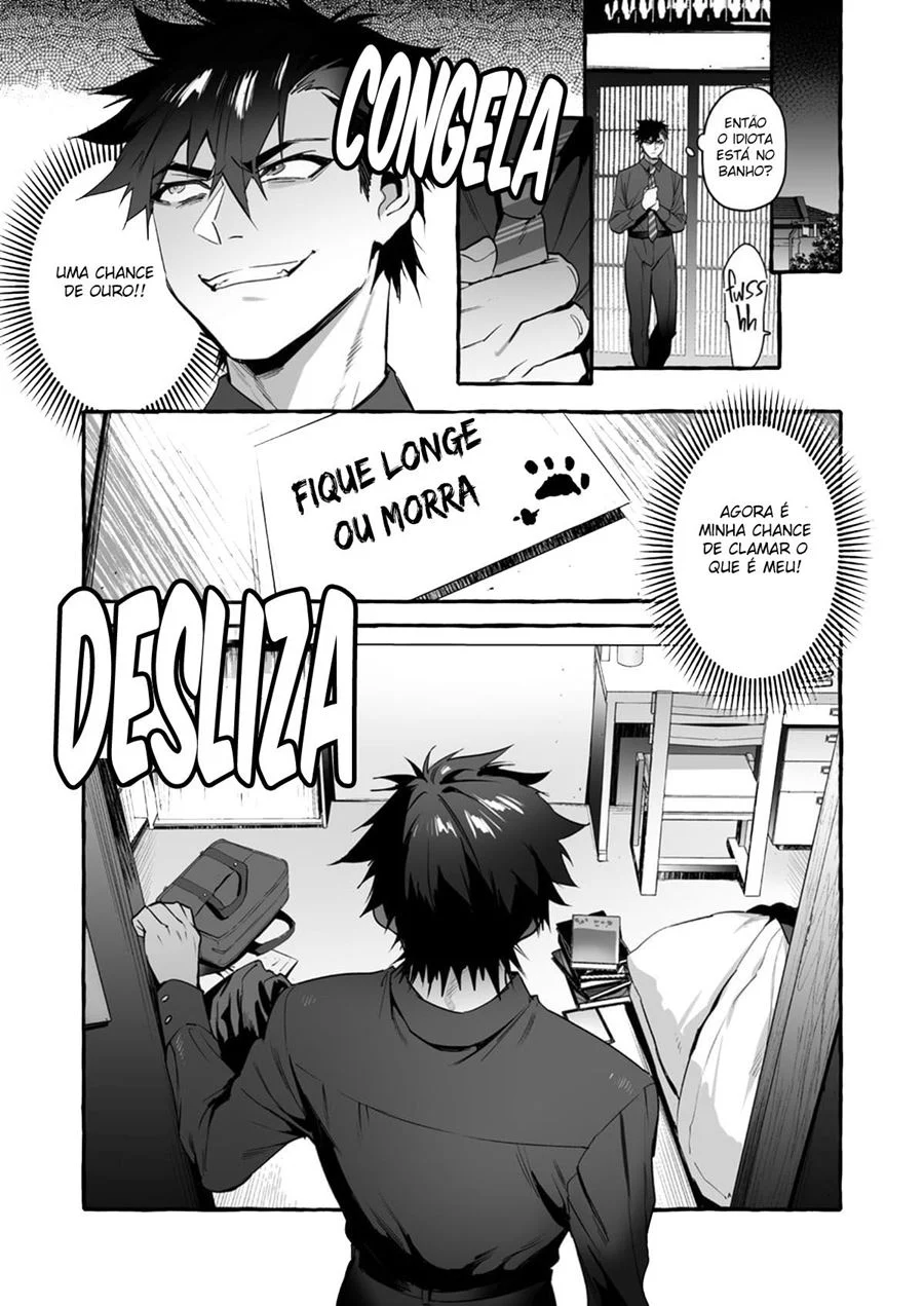 De Quatro para o Meu Padrasto Cachorro - Yaoi Explícito em HQ